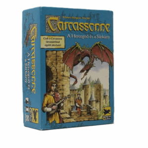 Carcassonne A Hercegnő és a Sárkány - Spiel des Jahres díjas, lapkalehelyezős családi társasjáték kiegészítő