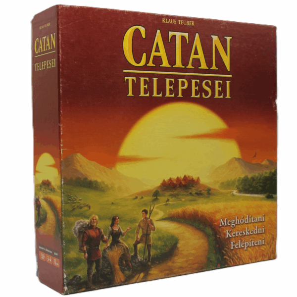 Catan telepesei - Spiel des Jahres díjas területfoglalós társasjáték