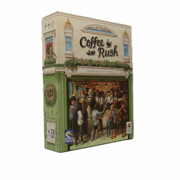 Coffee Rush - MATE díjas, kávézó üzemeltetős családi társasjáték