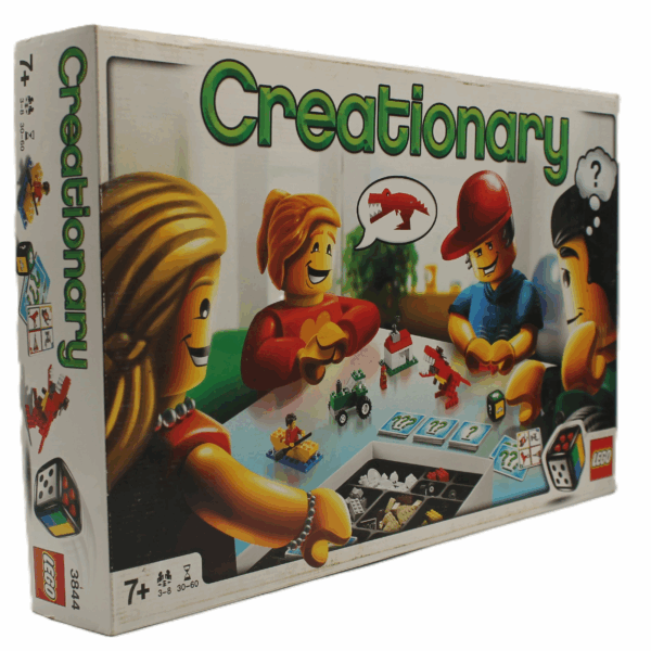 Creationary - Kitalálós, lego építős, családi társasjáték