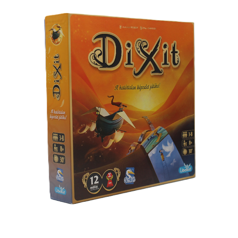 Dixit A határtalan képzelet játéka - Spiel des Jahres díjas asszociatív családi társasjáték