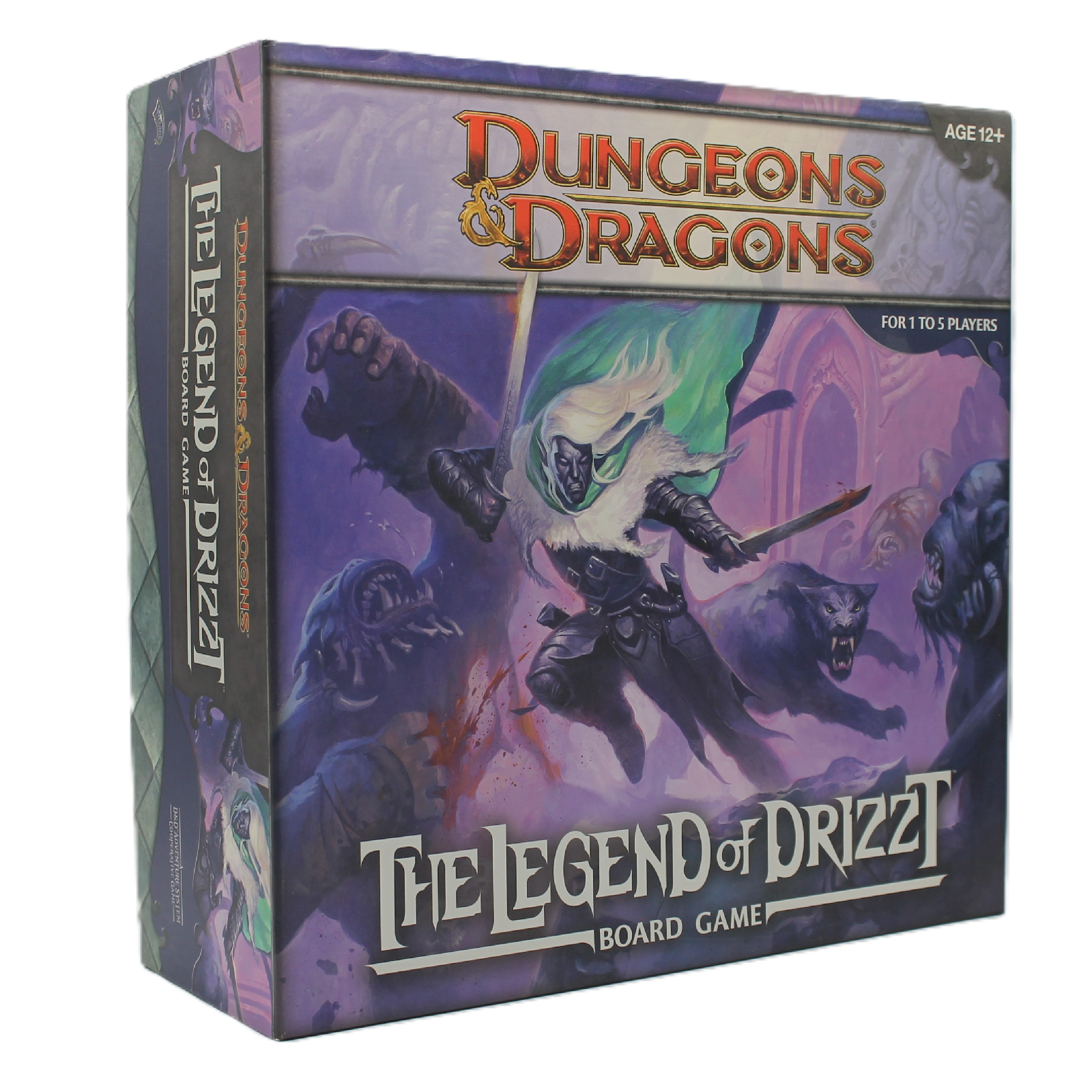 Dungeons and Dragons The Legend of Drizzt - Történet alapú, moduláris táblás társasjáték