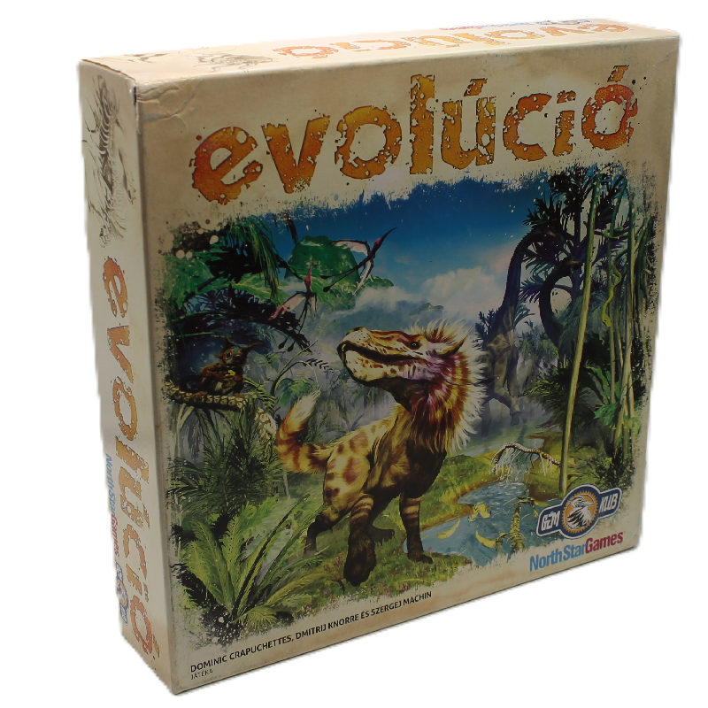 Evolúció - Dinoszauruszos, családi társasjáték