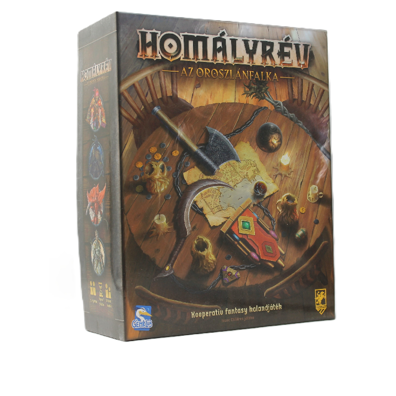 Homályrév Az oroszlánfalka - Történet alapú, legacy light, fantasy társasjáték