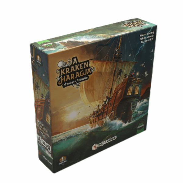 A kraken haragja Ármány a fedélzeten - Hajózós, rejtet karakteres partijáték