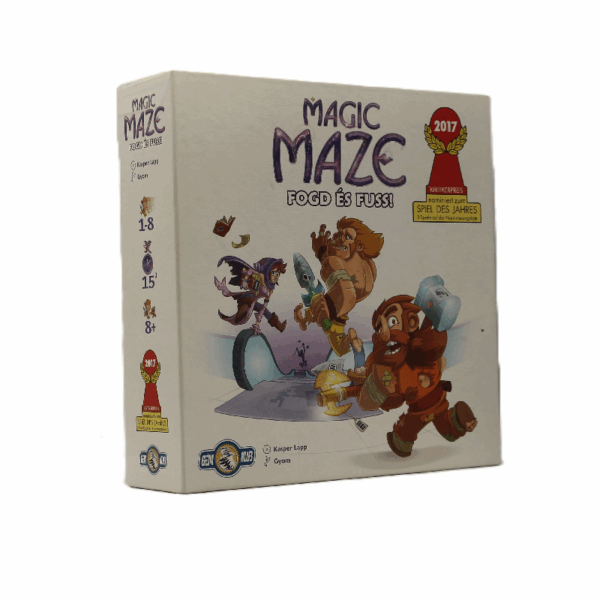 Magic Maze Fogd és fuss - Spiel des Jahres jelölt, kooperatív családi társasjátékŁ