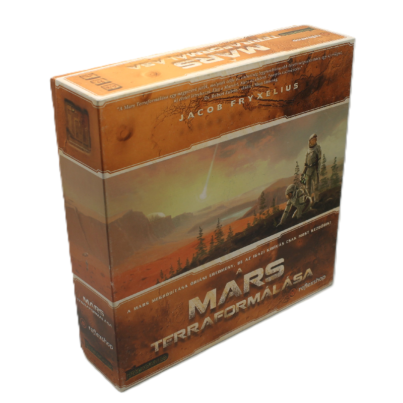 Mars Terraformálása - Területfoglalós, projektlapos stratégia társasjáték