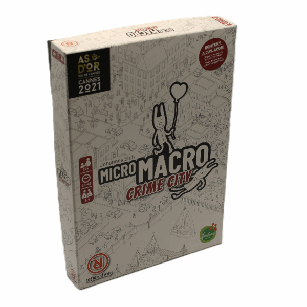 Micro Macro Crime City - Spiel des Jahres díjas keresgélős társasjáték