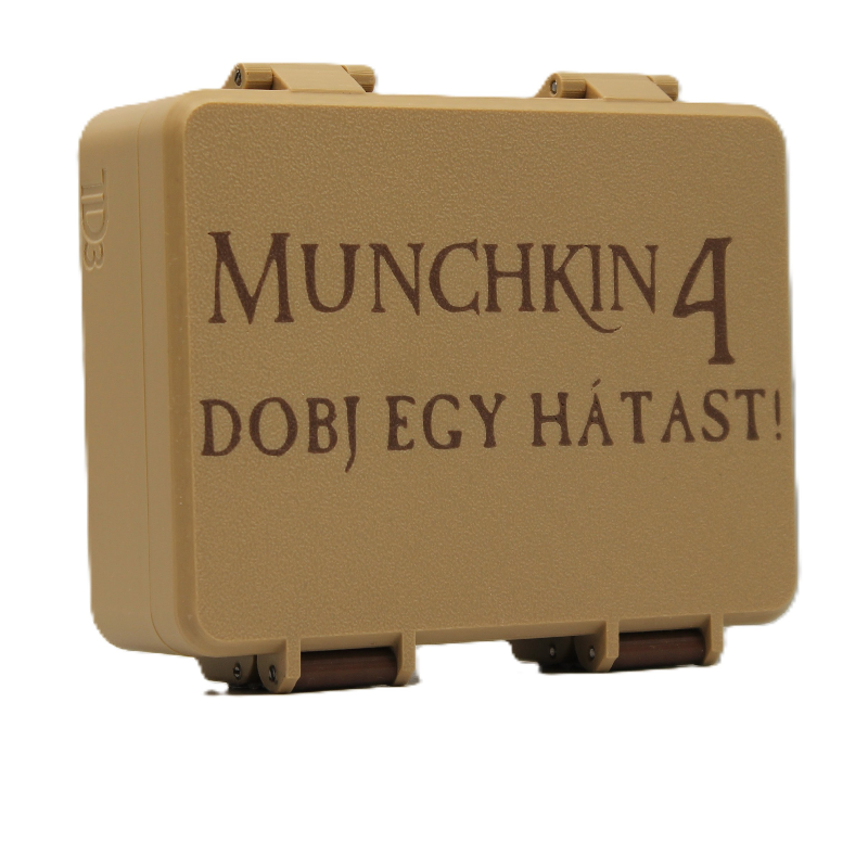 Munchkin 4 Dobj egy hátast - Fantasy karikatúra alapú kártyajáték kiegészítő
