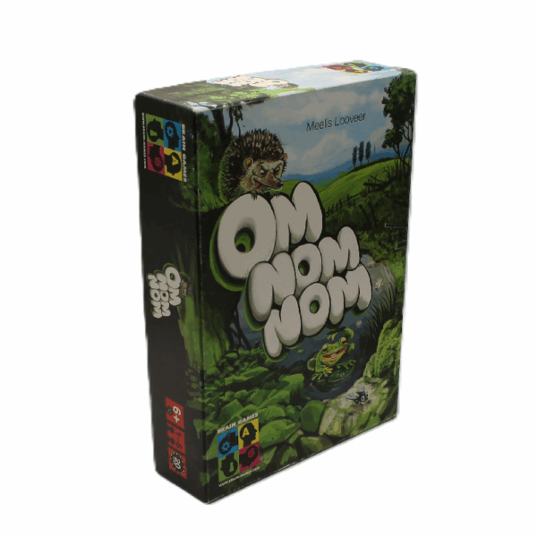 Om Nom Nom - Táplálék lánc témájú, lapkijátszós, családi társasjáték