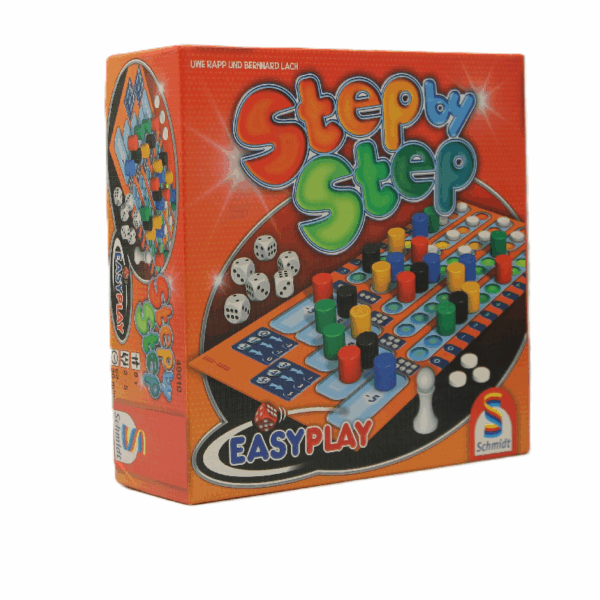 Step by step - Szerencse alapú családi kockajáték