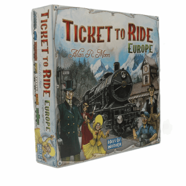 Ticket to Ride Europa - Vonatos, útvonalépítős családi társasjáték