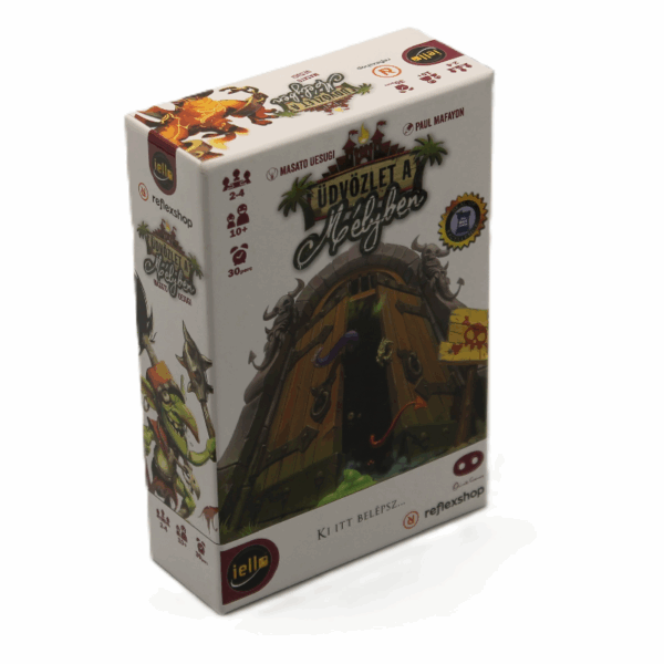 Üdvözlet a mélyből - Dungeon témájú, parti kártyajáték