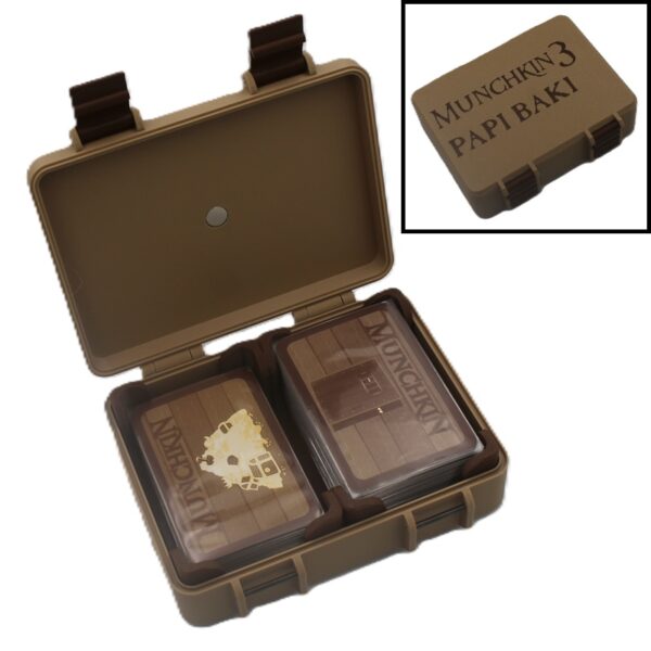 Token és kártyatartó doboz